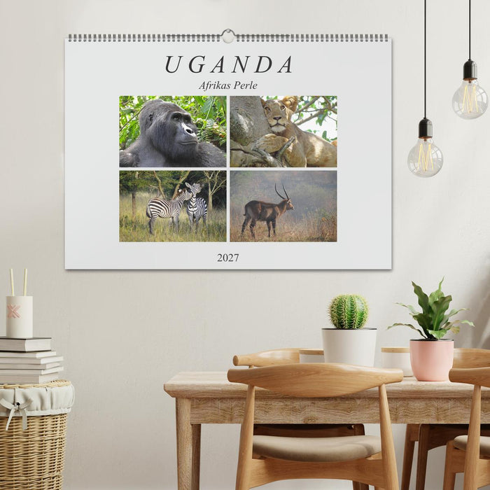 Afrikas Perle Uganda (CALVENDO Wandkalender 2027)