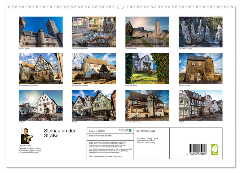 Steinau an der Straße (CALVENDO Premium Wandkalender 2027)
