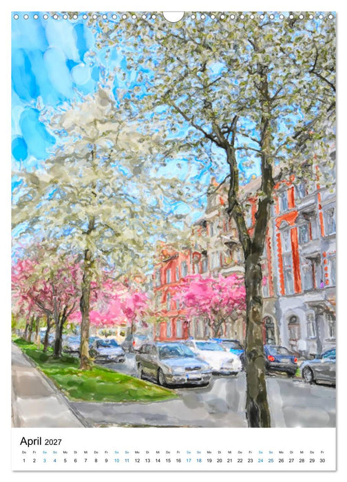 Rathenow - Illustrationen der Havel-Stadt (CALVENDO Wandkalender 2027)
