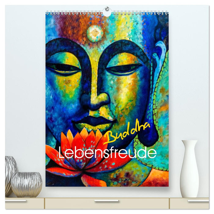 Lebensfreude Buddha (CALVENDO Premium Wandkalender 2027)