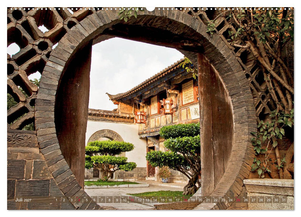 Yunnan - Das andere China (CALVENDO Premium Wandkalender 2027)
