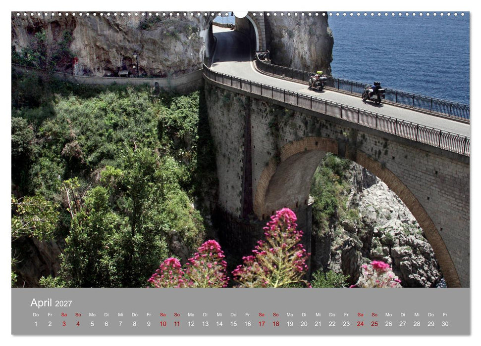 Traumlandschaft am Mittelmeer: Die Amalfiküste (CALVENDO Wandkalender 2027)