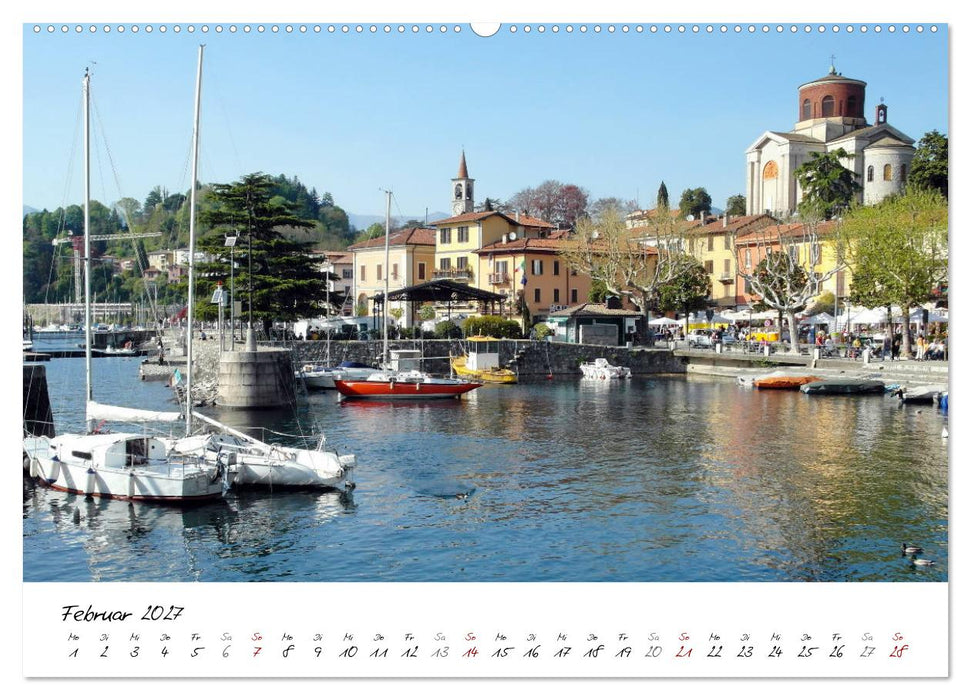 Motive rund um den See Lago Maggiore (CALVENDO Premium Wandkalender 2027)