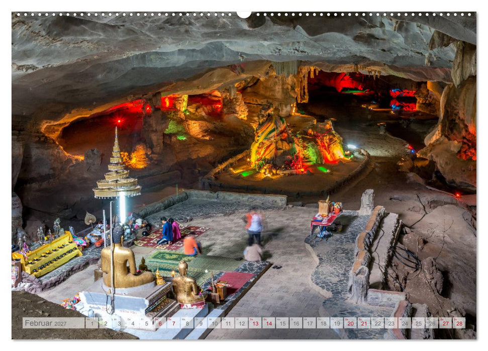 BUDDHA - Buddhistische Tempel in Nordthailand (CALVENDO Wandkalender 2027)