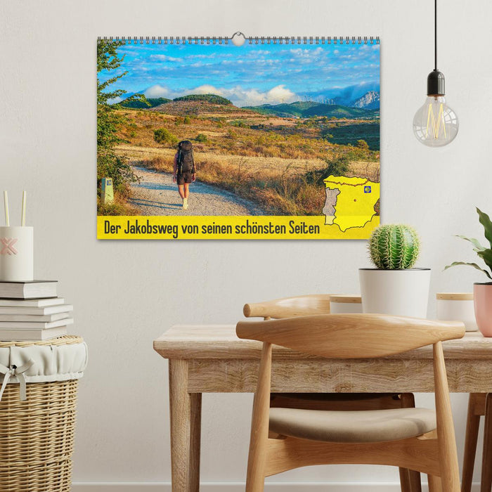 Der Jakobsweg von seinen schönsten Seiten! (CALVENDO Wandkalender 2027)