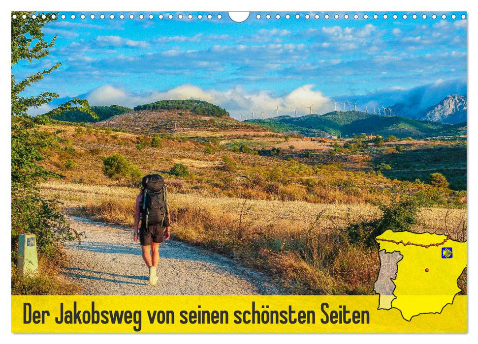 Der Jakobsweg von seinen schönsten Seiten! (CALVENDO Wandkalender 2027)