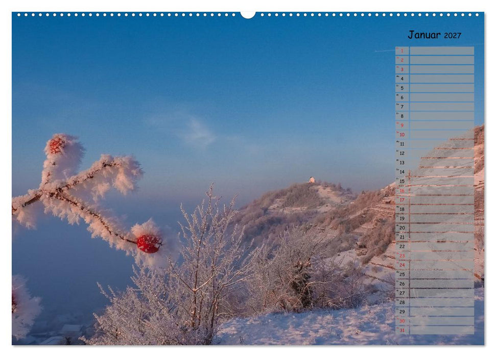 Rund um die Wurmlinger Kapelle (CALVENDO Premium Wandkalender 2027)