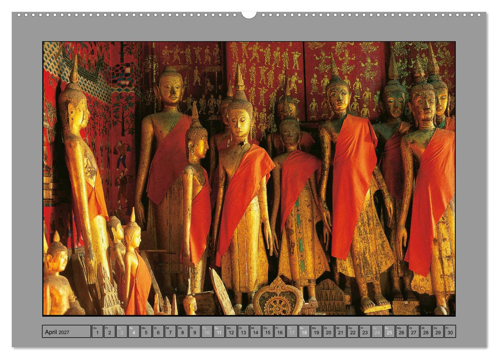 SÜDOSTASIEN Im Reich des Buddha (CALVENDO Premium Wandkalender 2027)