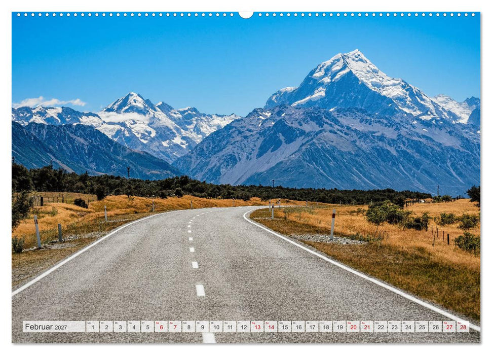 Neuseeland - Am Ende der Welt (CALVENDO Premium Wandkalender 2027)