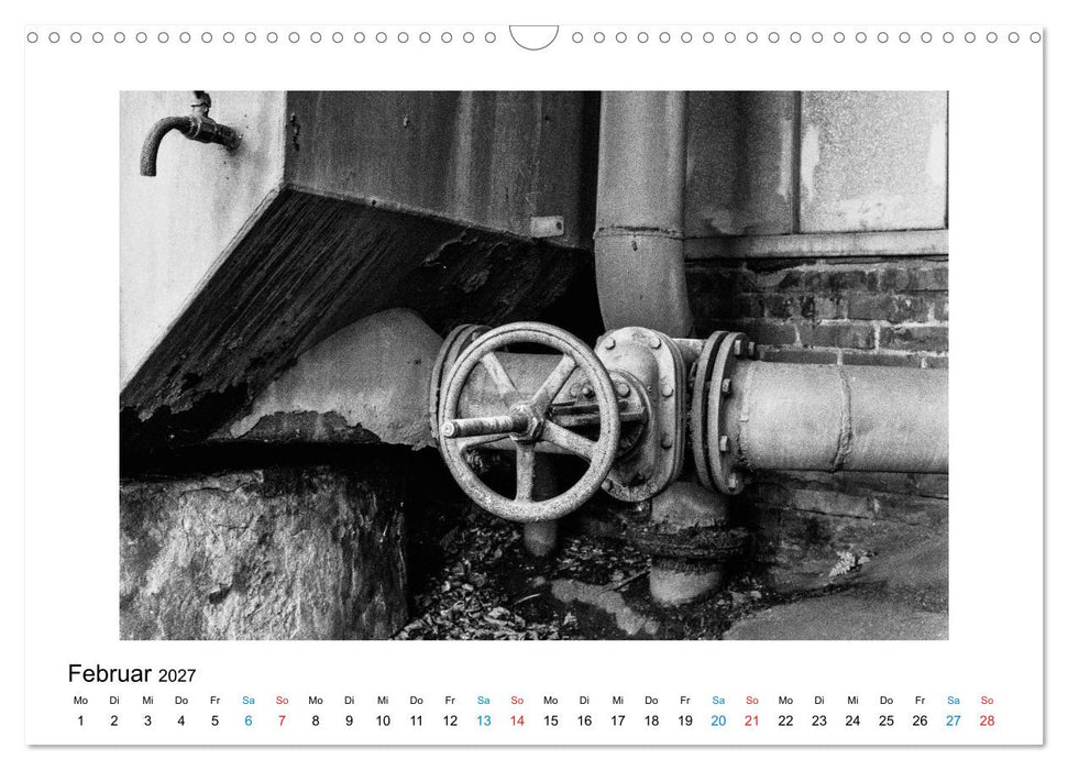 Die große Stille – Industriekultur im Revier (CALVENDO Wandkalender 2027)