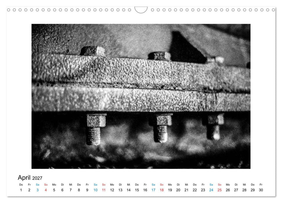 Die große Stille – Industriekultur im Revier (CALVENDO Wandkalender 2027)