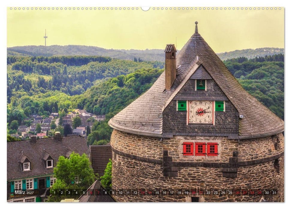 Nordrhein-Westfalen - Stadtansichten (CALVENDO Wandkalender 2027)