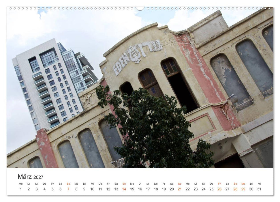 TEL AVIV Fassaden (CALVENDO Wandkalender 2027)