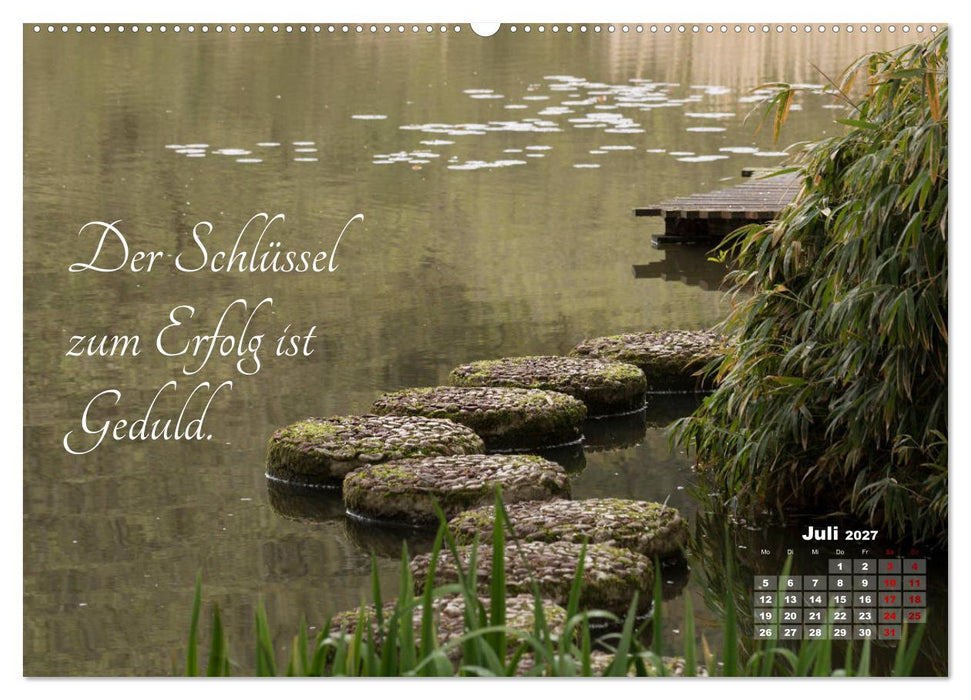 Chinesische Weisheiten (CALVENDO Premium Wandkalender 2027)