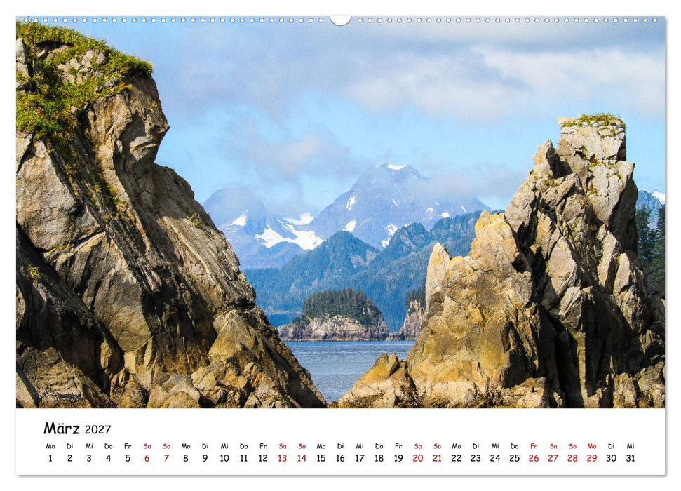 Alaska und Yukon, endlose Freiheit erleben (CALVENDO Premium Wandkalender 2027)
