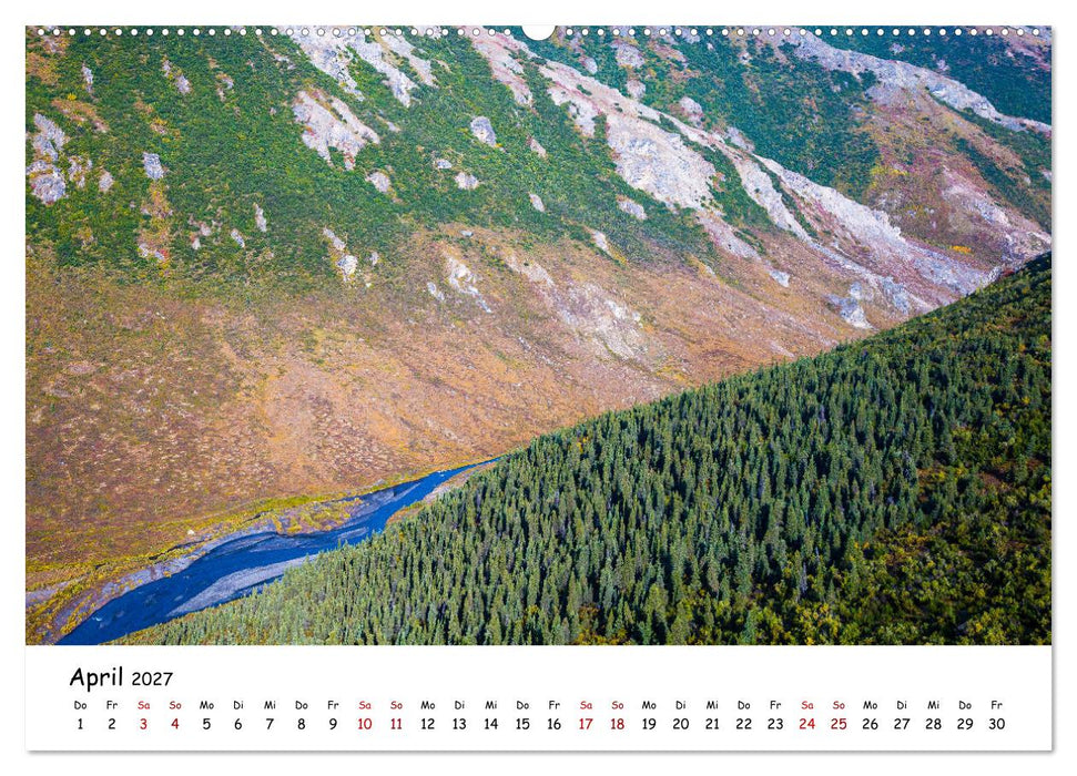 Alaska und Yukon, endlose Freiheit erleben (CALVENDO Premium Wandkalender 2027)