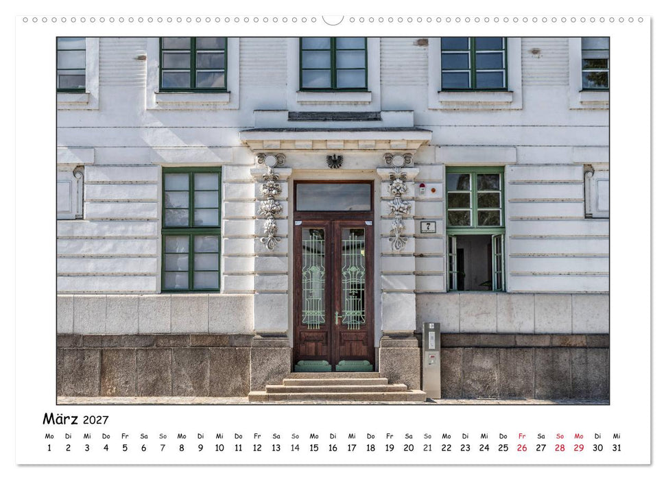 Wiener Jugendstil-Fassaden (CALVENDO Premium Wandkalender 2027)