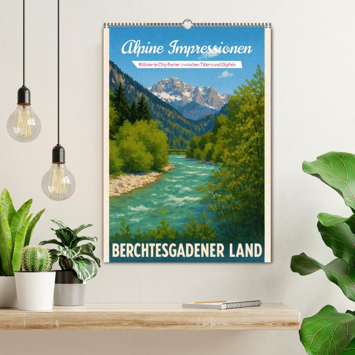 Alpine Impressionen Berchtesgadener Land (CALVENDO Wandkalender 2027)