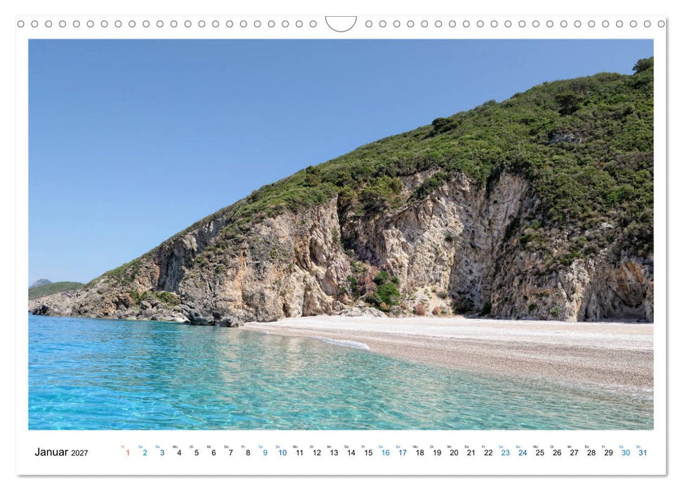 Korfu - Perle an der Adria. Natur, Kultur und Canal D'Amour (CALVENDO Wandkalender 2027)