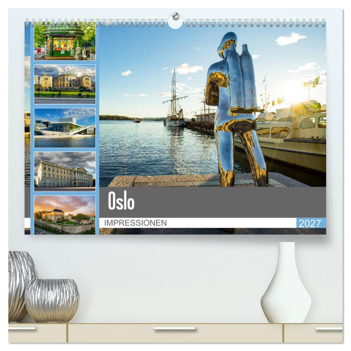 Oslo Impressionen (CALVENDO Premium Wandkalender 2027)