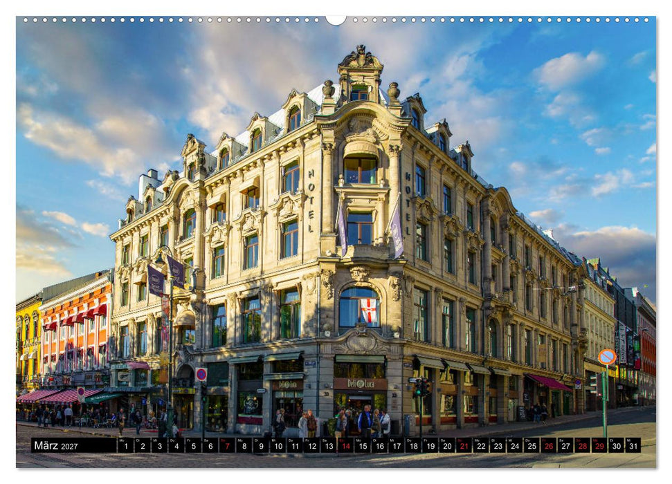 Oslo Impressionen (CALVENDO Premium Wandkalender 2027)