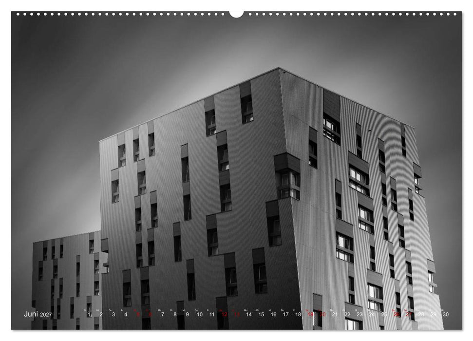 Monochrome Architektur (CALVENDO Premium Wandkalender 2027)