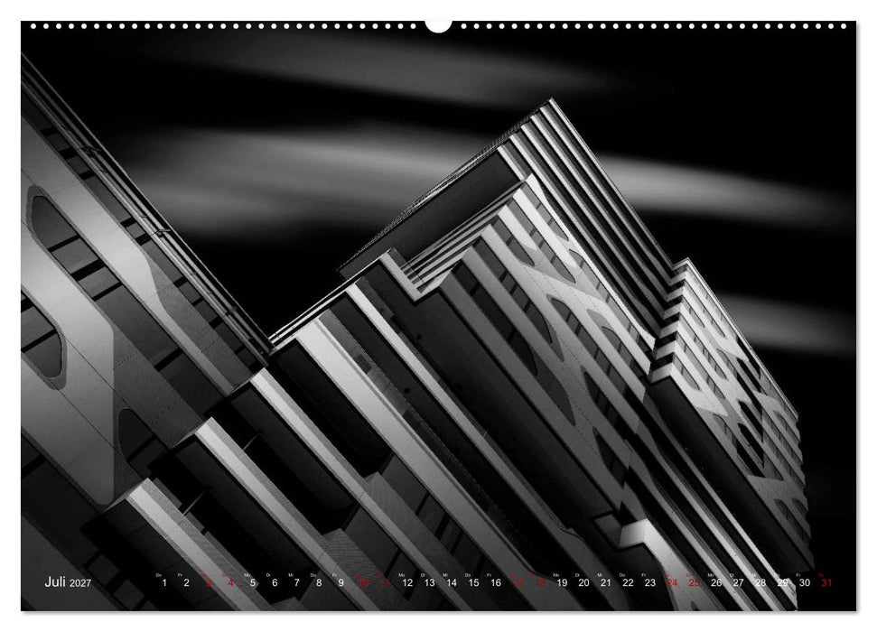 Monochrome Architektur (CALVENDO Premium Wandkalender 2027)