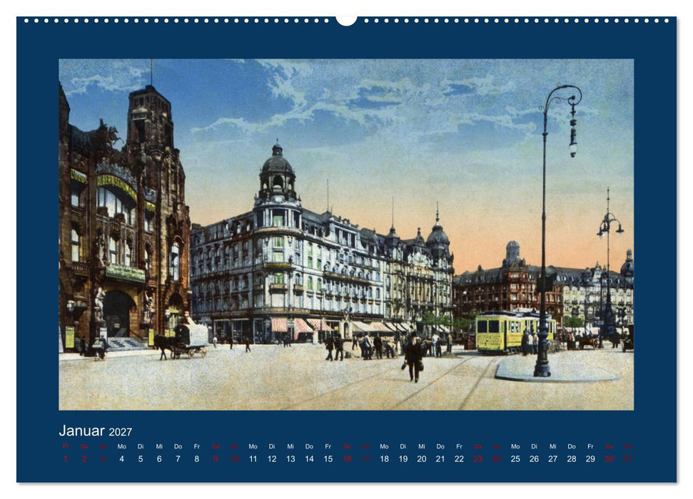 Historisches Frankfurt am Main von 1888 bis 1918 (CALVENDO Wandkalender 2027)