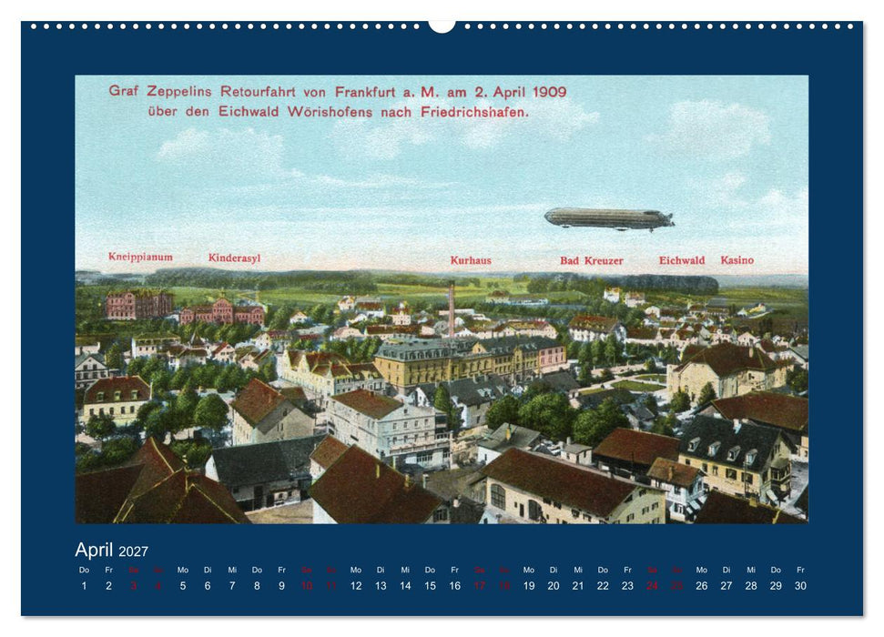 Historisches Frankfurt am Main von 1888 bis 1918 (CALVENDO Wandkalender 2027)