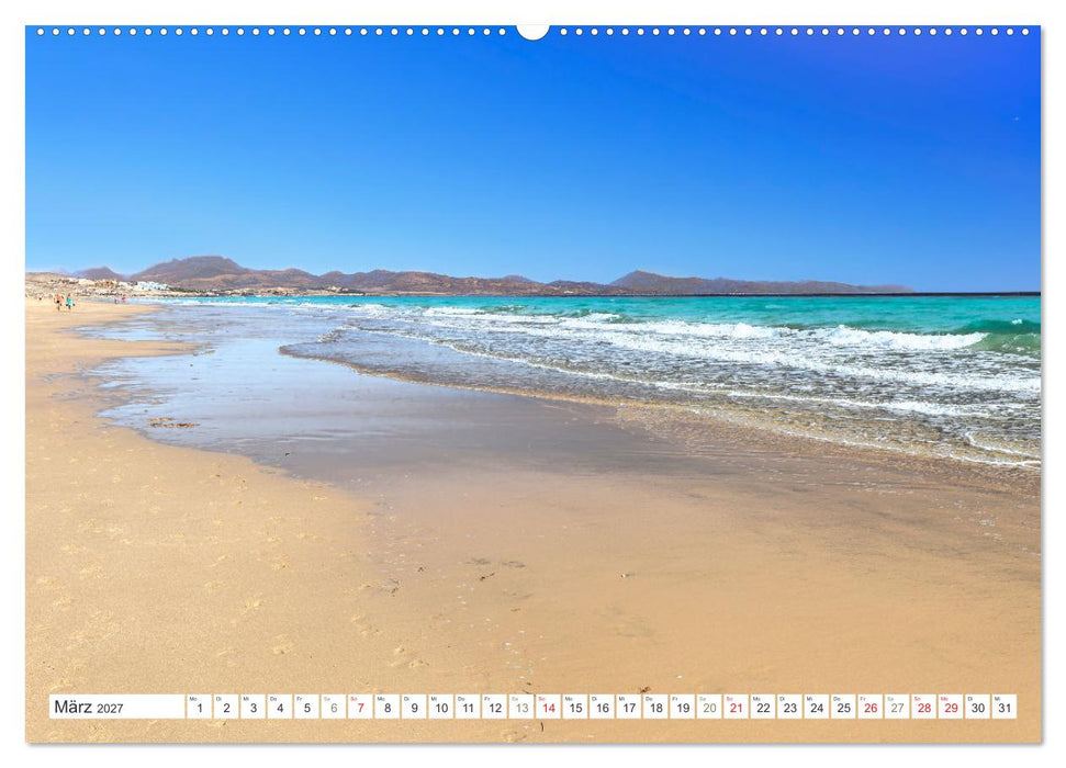 Fuerteventura - Wüstenzauber und Meeresrauschen (CALVENDO Premium Wandkalender 2027)