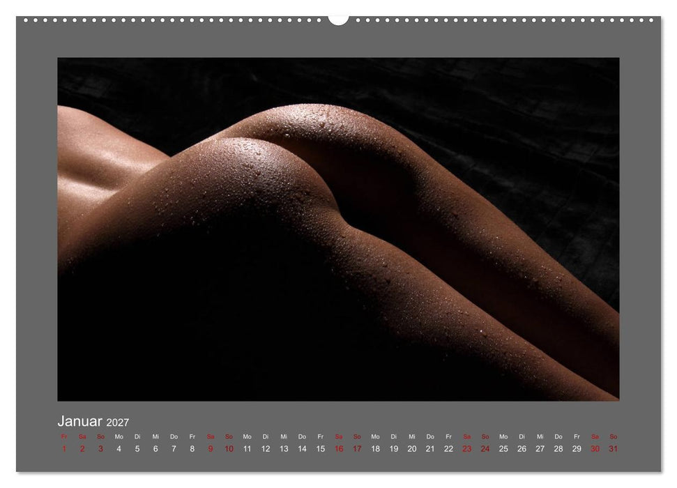 Rückseiten - Noch viel mehr Rundes und Schönes (CALVENDO Premium Wandkalender 2027)