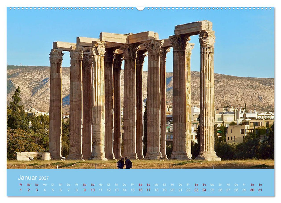 Geliebtes Athen (CALVENDO Wandkalender 2027)