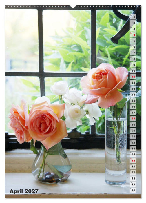 Schönste Rosen (CALVENDO Wandkalender 2027)