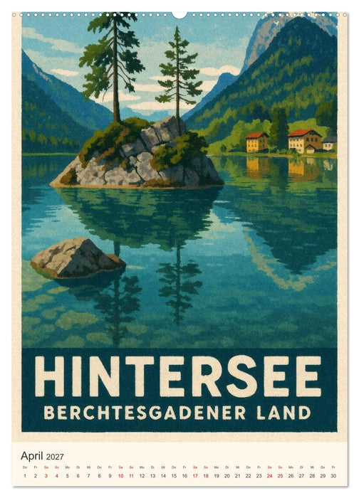Alpine Impressionen Berchtesgadener Land (CALVENDO Premium Wandkalender 2027)