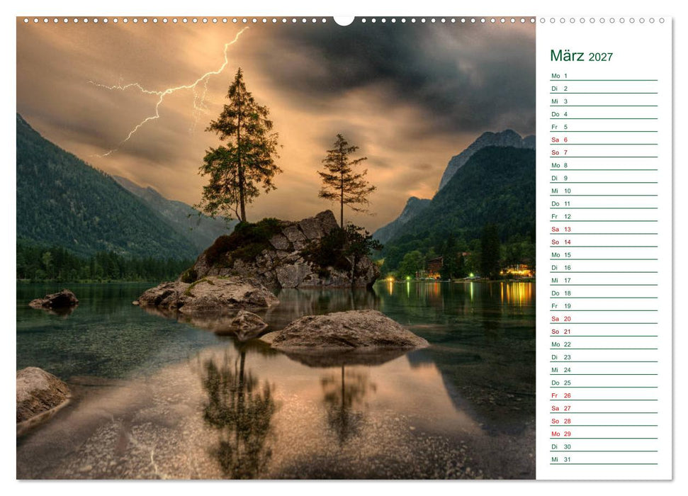 Faszination Blitze beeindruckende Fotos (CALVENDO Premium Wandkalender 2027)
