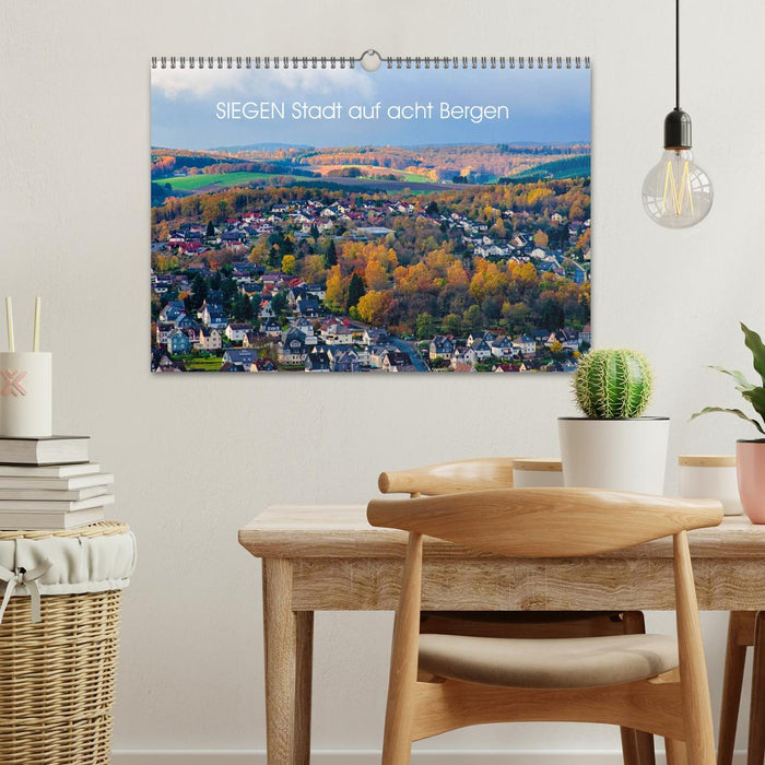 SIEGEN Stadt auf acht Bergen (CALVENDO Wandkalender 2027)