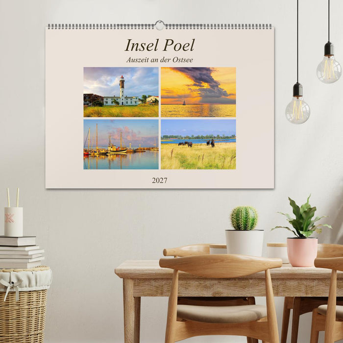 Insel Poel - Auszeit an der Ostsee (CALVENDO Wandkalender 2027)