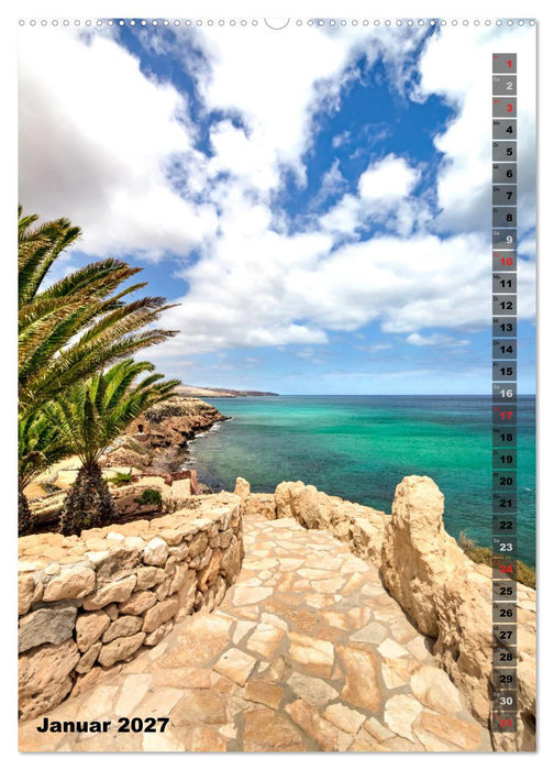 FUERTEVENTURA Südsee-Flair (CALVENDO Wandkalender 2027)