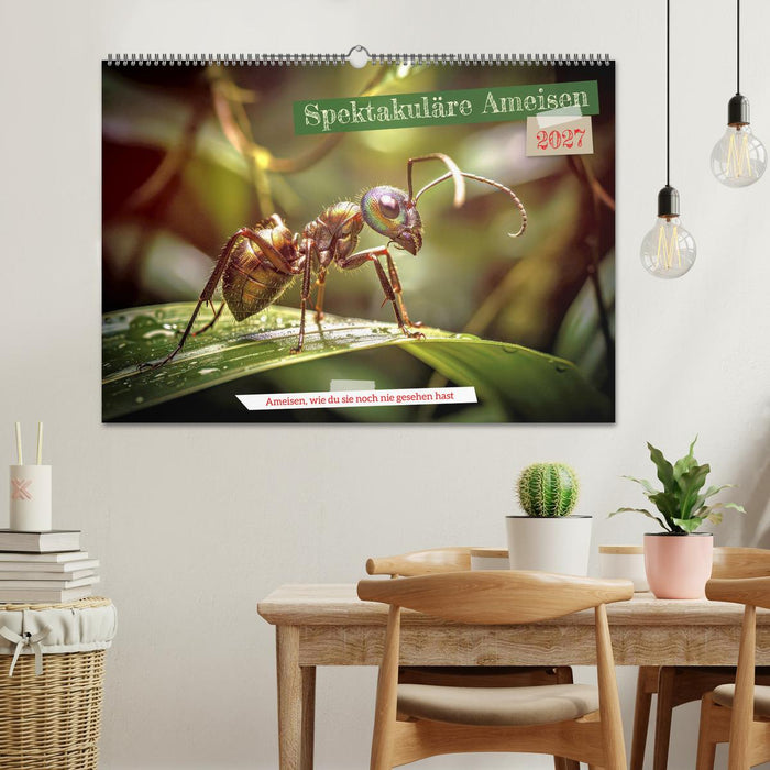 Spektakuläre Ameisen (CALVENDO Wandkalender 2027)