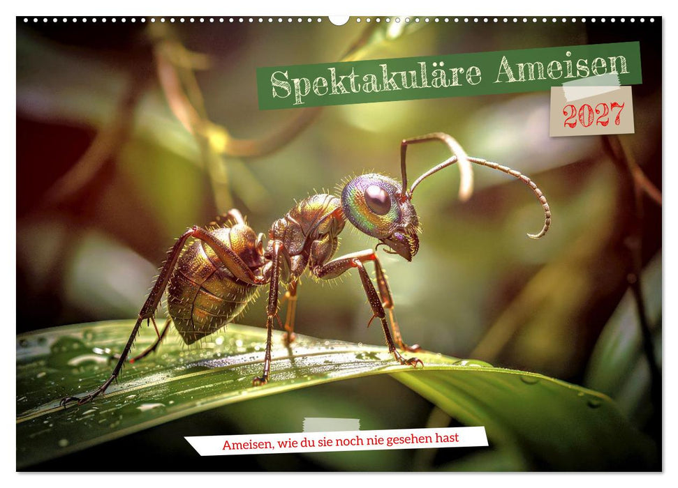 Spektakuläre Ameisen (CALVENDO Wandkalender 2027)
