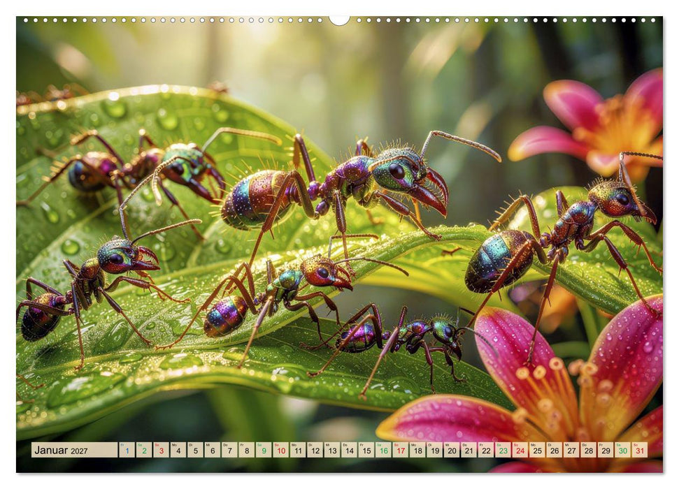 Spektakuläre Ameisen (CALVENDO Wandkalender 2027)