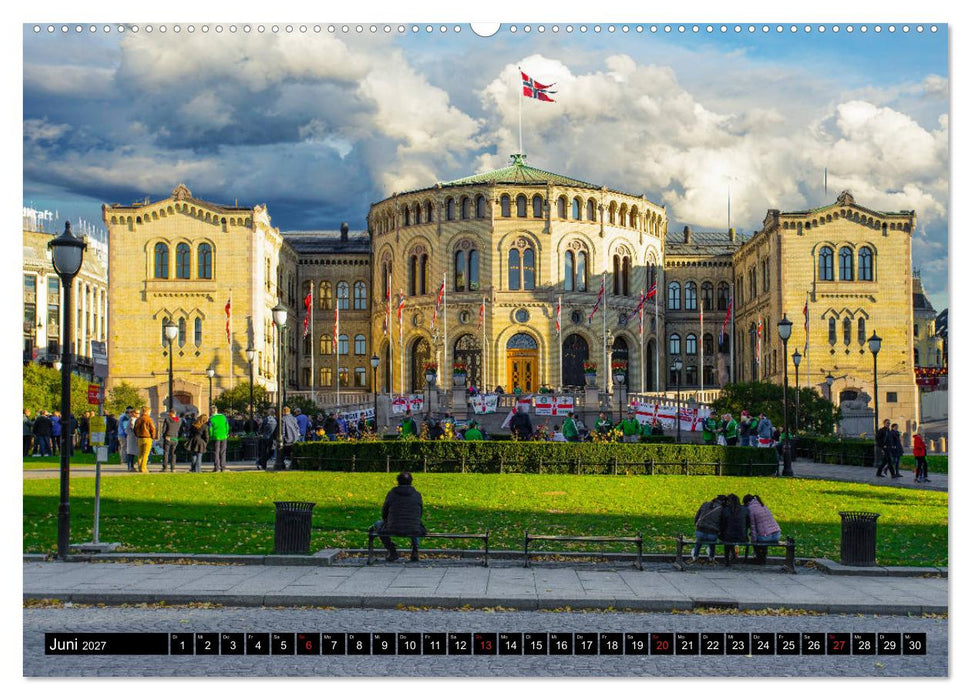 Oslo Impressionen (CALVENDO Wandkalender 2027)