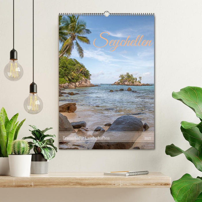 Seychellen -Traumhafte Landschaften (CALVENDO Wandkalender 2027)