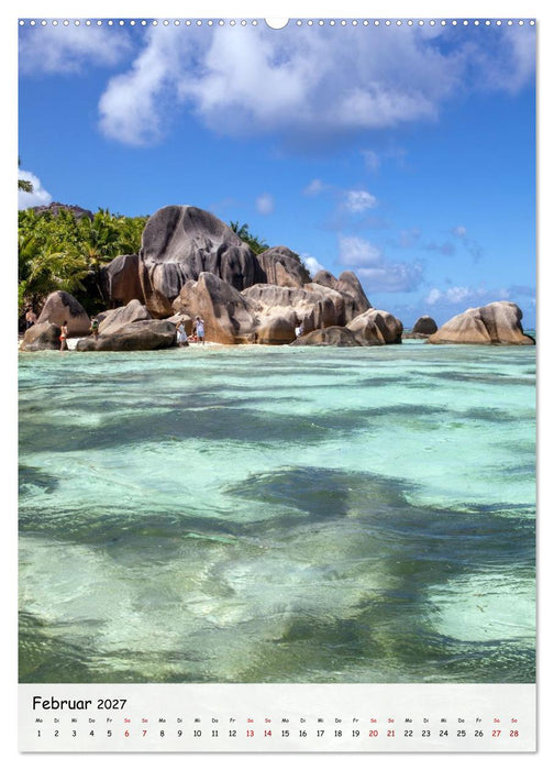 Seychellen -Traumhafte Landschaften (CALVENDO Wandkalender 2027)