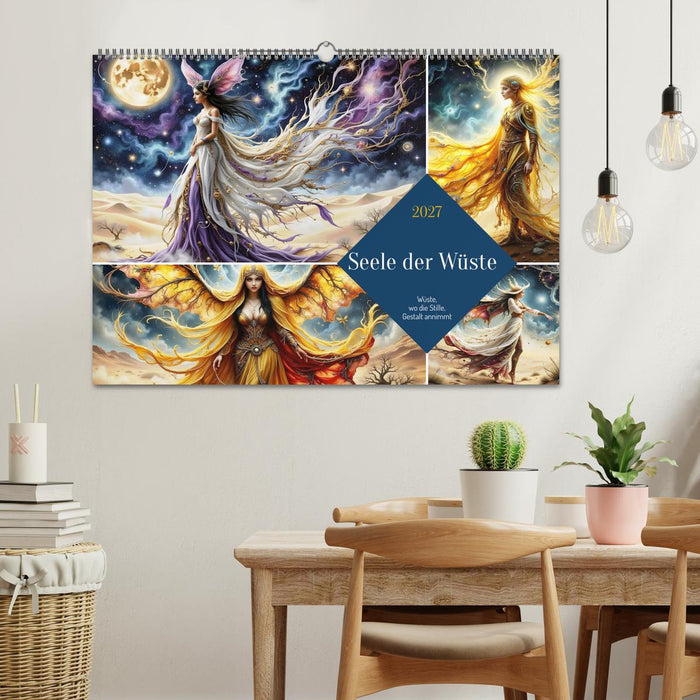 Seele der Wüste - Wüste wo die Stille Gestalt annimmt (CALVENDO Wandkalender 2027)