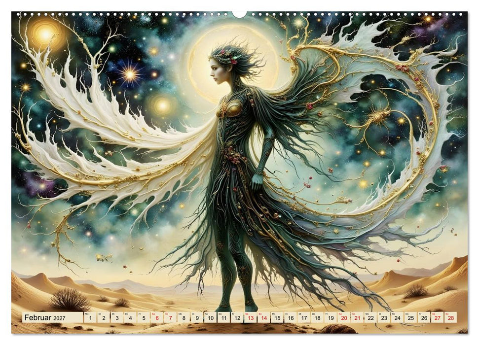 Seele der Wüste - Wüste wo die Stille Gestalt annimmt (CALVENDO Wandkalender 2027)