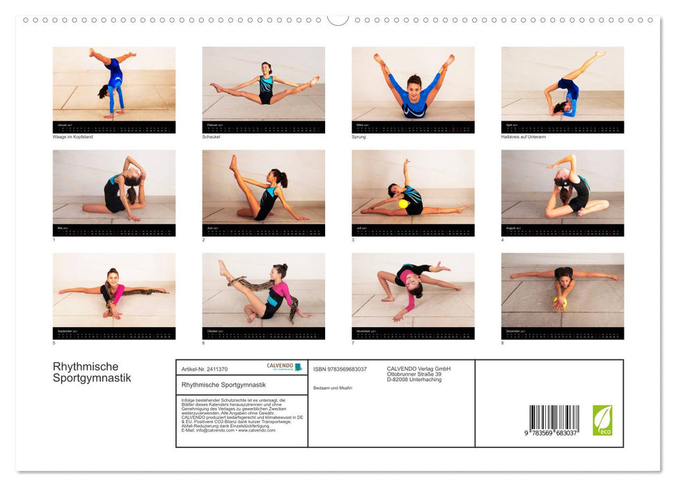 Rhythmische Sportgymnastik (CALVENDO Premium Wandkalender 2027)
