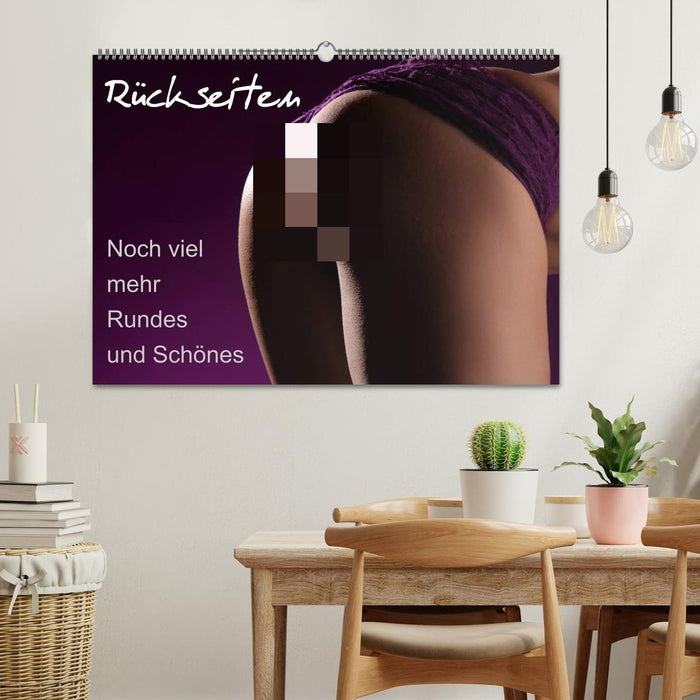 Rückseiten - Noch viel mehr Rundes und Schönes (CALVENDO Wandkalender 2027)