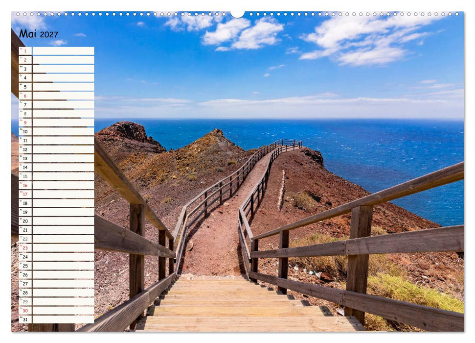 FUERTEVENTURA Geburtstagskalender mit Planerfunktion (CALVENDO Wandkalender 2027)