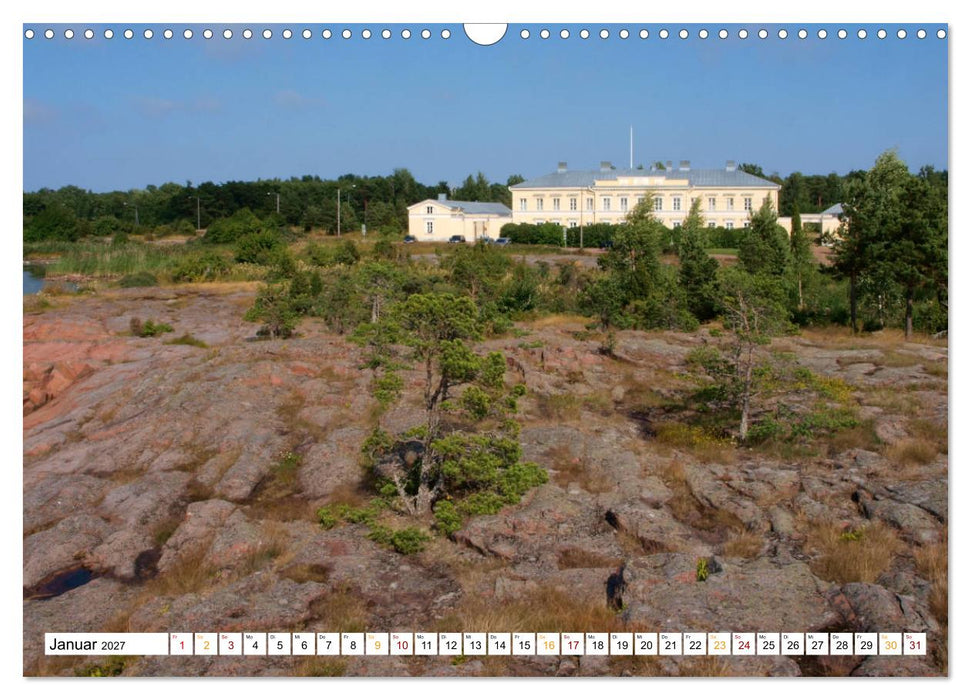 Ålandinseln. Schärengarten zwischen Finnland und Schweden (CALVENDO Wandkalender 2027)